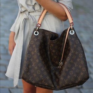 Brown hobo bag